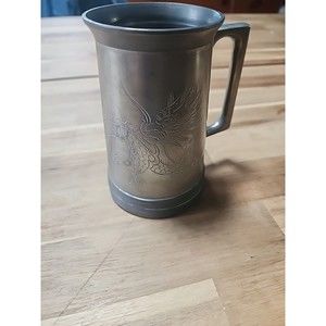 Hong Kong Dragon Pewter Beer Stein
